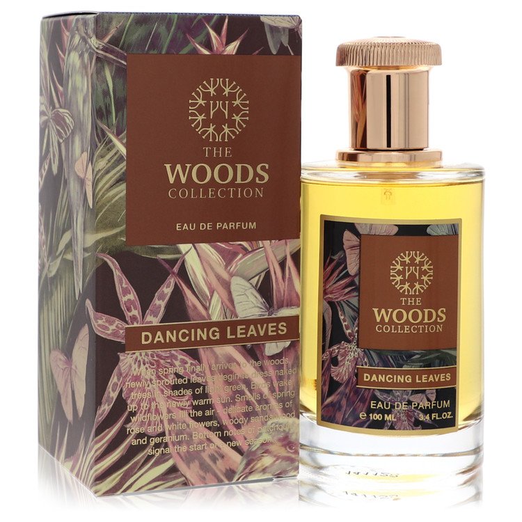 The Woods Collection Dancing Leaves by The Woods Collection Eau De Parfum Spray (Unisex) 3.4 oz The Woods Collection Dancing Leaves by The Woods Collection Eau De Parfum Spray (Unisex) 3.4 oz